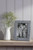 Laura Ashley Pussywillow Photo Frame Grey Ceramic 5" x 7"