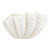 Laura Ashley Shell Wall Washer White Ceramic