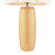Laura Ashley Littleton Table Lamp Yellow Ceramic and Antique Brass With Shade