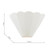 Laura Ashley Scallop Wall Washer White Ceramic