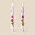 Tinkalink Heritage Tulip in Tea Rose Pack of 2 LED Dinner Candles