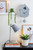 Modern Cuckoo Clock in Mouse Grey
