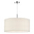 Ellington 50cm Pendant The Light Shade Studio Ivory Dupion Silk
