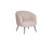 Samuel Accent Chair in Cream by The Home Library