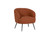 Samuel Accent Chair in Rust by The Home Library