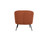 Samuel Accent Chair in Rust by The Home Library