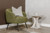Samuel Accent Chair in Olive by The Home Library