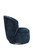 Ezra Swivel Accent Chair in Blue by The Home Library