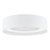 Remote Control LED Ceiling Fan white shade by Dar lighting