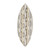 Side view of Ozzie Cushion 45 x 45cm Natural by Scatter Box