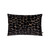 Olten Lumbar Cushion Black Gold by Scatter Box 40 x 60cm