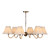 Caliro 6 Light Pendant Antique Bronze Fitting Only