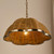 Cusco Pendant Satin Bronze and Dark Rattan Shade