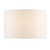 Desirus Ivory Linen Drum Shade 32cm