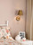 Dijon Wall Light Antique Bronze With Bronze Metal Shade
