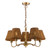 Elara 5 Light Pendant Antique Bronze Fitting Only