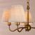 Elara 5 Light Pendant Antique Bronze Fitting Only
