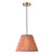 George 1 Light E27 Suspension Antique Bronze