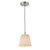 Hadano Pendant Antique Chrome and Natural