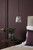 Hadano E14 Pendant Antique Bronze with Clear Ribbed Glass Shade