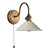 Hadano Wall Light Antique Bronze with Matt Cashmere/Taupe Metal Shade 18cm