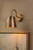 Hadano Wall Light Antique Bronze with Antique Bronze Metal Shade