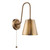 Hadano Wall Light Antique Bronze with Antique Bronze Metal Shade