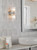 Hilaria 2 Light Bathroom Wall Light Polished Chrome and Ribbed Glass IP44
