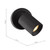 Hiro Single Spotlight Matt Black