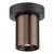 Hiro Single Spotlight Satin Bronze and Matt Black