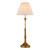 Judy Table Lamp Antique Bronze With Pleated Linen Shade