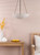 Keita 3 Light Pendant Antique Bronze and Alabaster Glass