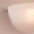 Keita Wall Light Alabaster Glass and Antique Bronze