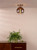 Lycia Flush Satin Bronze and Brown Ombre Glass