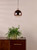 Lycia Pendant Satin Bronze and Bronze Ombre Glass