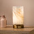 Magda Table Lamp Antique Bronze and Art Glass