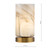 Magda Table Lamp Antique Bronze and Art Glass