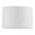 Ravis White Linen Drum Shade 28cm