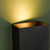 Soven 2 Light Wall Washer Matt Black