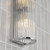 Tobiah 2 Light Bathroom Wall Light Polished Chrome and Glass IP44