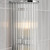 Tobiah 2 Light Bathroom Wall Light Polished Chrome and Glass IP44