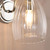 Valora Wall Light Polished Nickel and Ribbed Glass