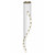 Valora 12 Light Cluster Pendant Antique Bronze and Ribbed Glass