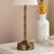 Wyman Table Lamp Antique Bronze With Linen Shade LED