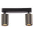 Yamis 2 Light Bar Spotlight Knurled Bronze and Matt Black