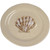 Shell Stoneware Plate