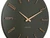 close up of dial on Karlsson Esmerado Wall Clock 40cm Luxury Green