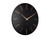 Side view of Karlsson Esmerado Wall Clock 60cm Black