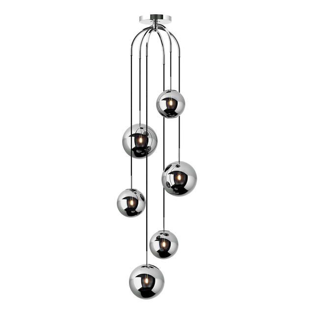 15 cm Cluster Design Pendant Light Metal Mini Painted Finishes Contemporary Artistic