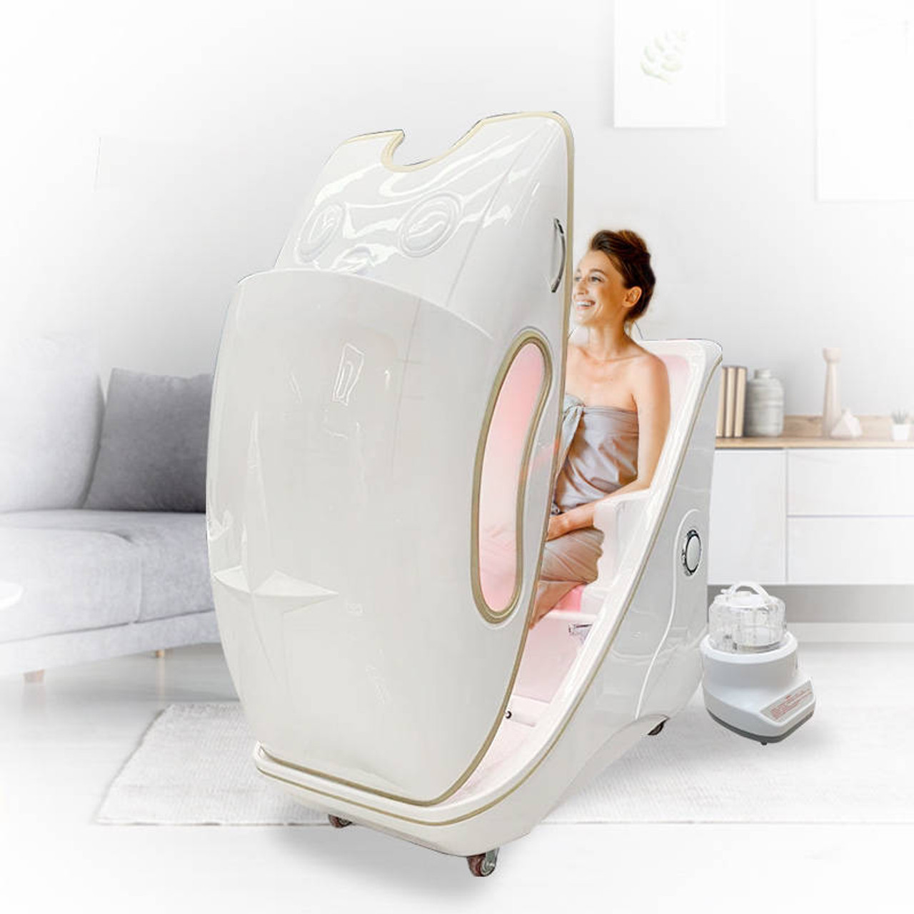 Summer Body Ozone Steam Sauna Deluxe with 1.5L Concentrator